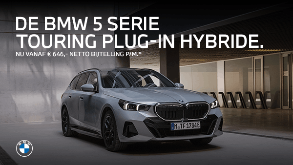 De BMW 5 Serie Touring Plug-in Hybride.