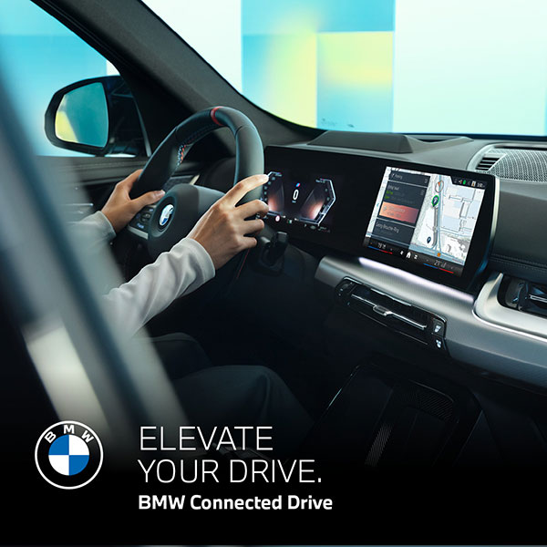 ELEVATE YOUR DRIVE. BMW CONNECTED DRIVE