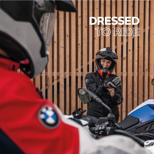 DRESSED TO RIDE