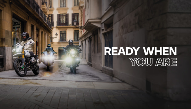 READY WHEN YOU ARE