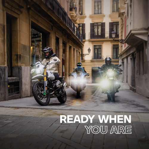 READY WHEN YOU ARE