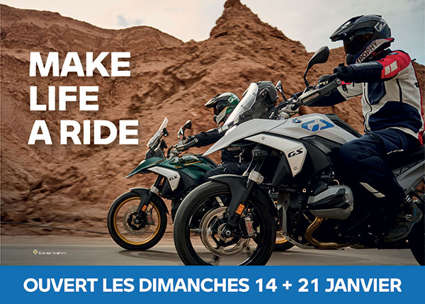 Découvrez les SALON DEALS BMW Motorrad !