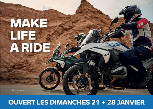 Découvrez les SALON DEALS BMW Motorrad !