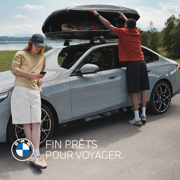 -20 % SUR LES COFFRES DE TOIT BMW ET LES ACCESSOIRES BMW TRAVEL & COMFORT.