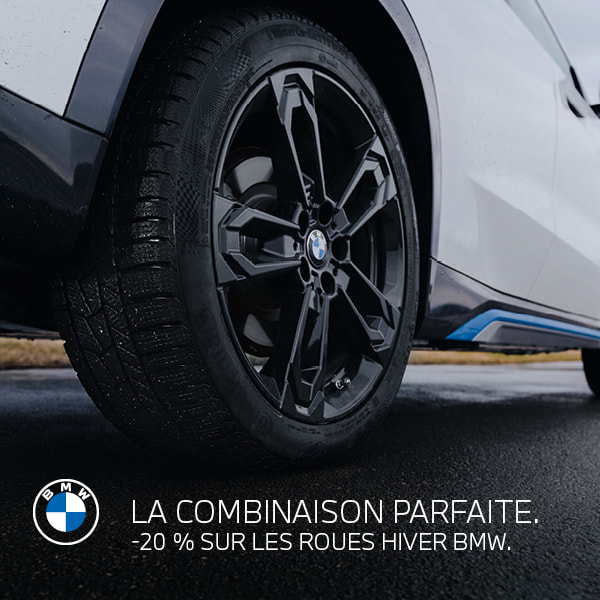 Profitez de -20% sur les Roues hiver BMW.